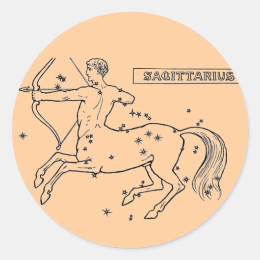 Sagittarius Sticker (Voorkant)