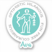 Sagittarius Sticker (Voorkant)