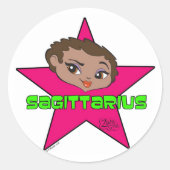 Sagittarius Stickers (Voorkant)