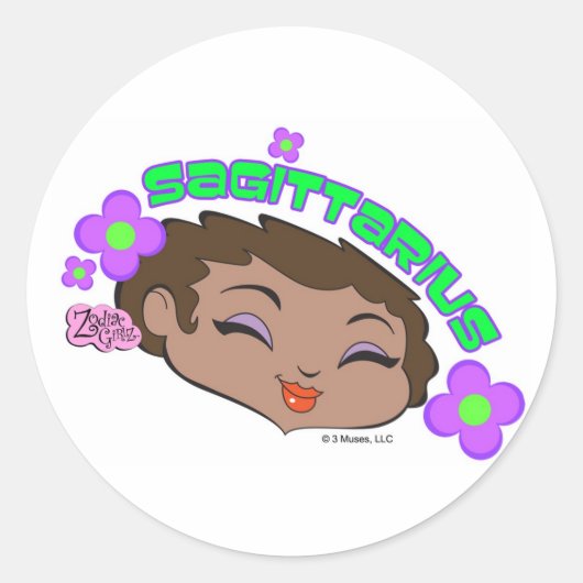 Sagittarius Stickers (Voorkant)