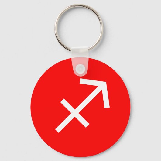 Sagittarius Symbol Sleutelhanger (Voorkant)