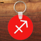 Sagittarius Symbol Sleutelhanger (Voorkant)