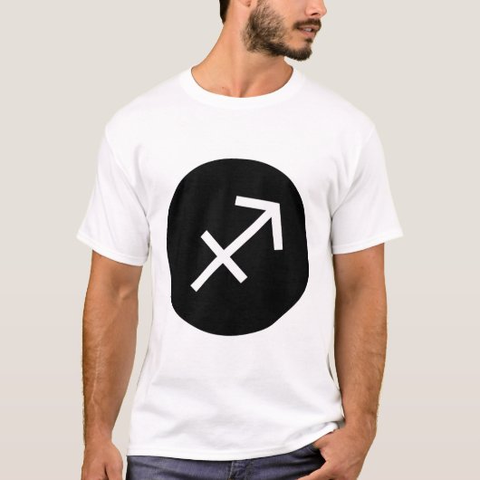 Sagittarius Symbol T-shirt (Voorkant)