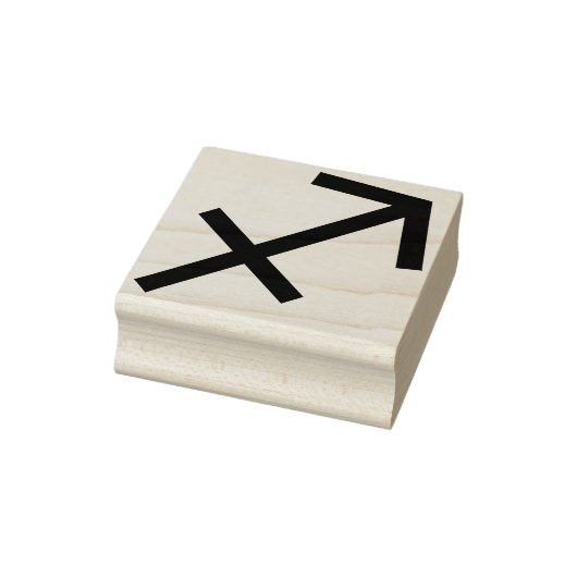 sagittarius symbool kunststempel rubberstempel (Stempel)