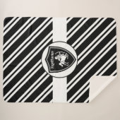 Sagittarius symbool sherpa blanket sherpa deken (Voorkant (horizontaal))