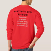 Sagittarius T-Shirt (Achterkant)