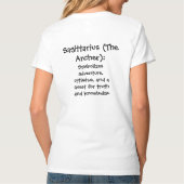 Sagittarius T-Shirt (Achterkant)