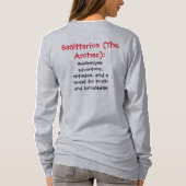 Sagittarius T-Shirt (Achterkant)