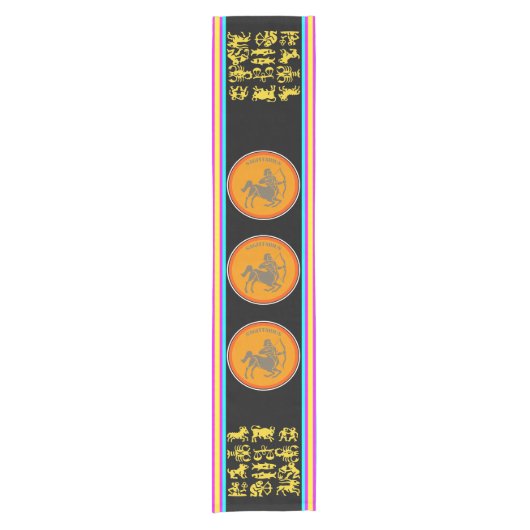 Sagittarius Table Runner Korte Tafelloper (Voorkant)