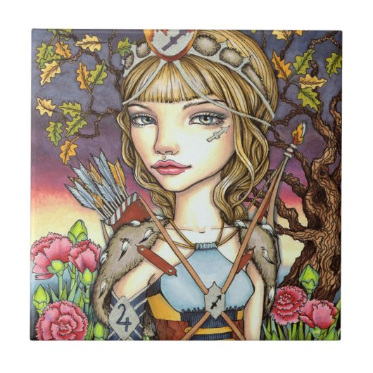 Sagittarius Tegeltje (Voorkant)