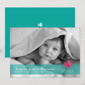 Sagittarius the Archer Foto Birth Announance Aankondiging (Voorkant / Achterkant)