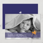 Sagittarius the Archer Foto Birth Announance Aankondiging (Voorkant / Achterkant)
