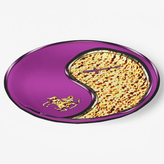 Sagittarius the Archer Papieren Bordje (Gekanteld)