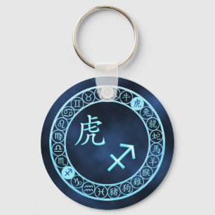 Sagittarius/Tiger Sleutelhanger