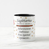 Sagittarius totem-Mok voor het bangbord Mok (Midden)