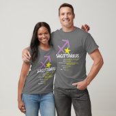 Sagittarius Traits Dark T-Shirt (Unisex)