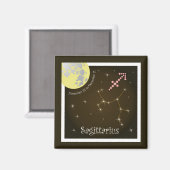 Sagittarius van 23 tot en met 21 december Magnet (Voorkant / Achterkant)