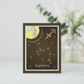 Sagittarius van 23 tot en met 21 december Postkart Briefkaart (Staand voorkant)