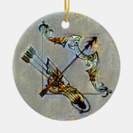 Sagittarius Venice Keramisch Ornament