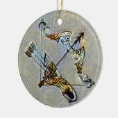 Sagittarius Venice Keramisch Ornament (Links)