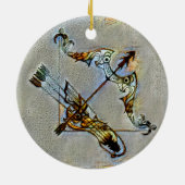 Sagittarius Venice Keramisch Ornament (Achterkant)