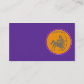 Sagittarius Visitekaartje (Achterkant)