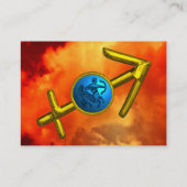 SAGITTARIUS VISITEKAARTJE (Achterkant)