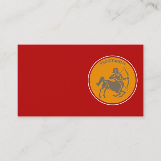 Sagittarius Visitekaartje (Voorkant)