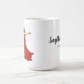 Sagittarius Vrouw Goddess - Eigen geboortedatum Koffiemok (Center)