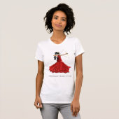 Sagittarius Vrouw Goddess - Personaliteitsreizen T-shirt (Voorkant volledig)