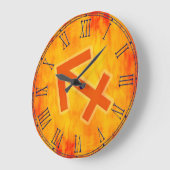 Sagittarius vuursignaal — uurklok grote klok (Hoek)