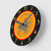 Sagittarius Wall Clock Ronde Klok (Hoek)