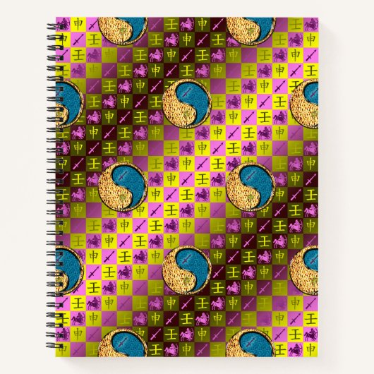 Sagittarius & Water Monkey Notitieboek (Voorkant)