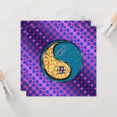 Sagittarius & Water Ox Kaart (Voorkant / Achterkant in situ)