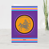 Sagittarius Wenskaart Kaart (Achterkant)