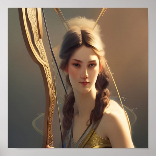 Sagittarius Woman Poster (Voorkant)