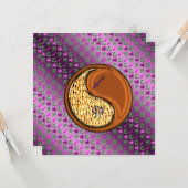 Sagittarius & Wood Rabbit Kaart (Voorkant / Achterkant in situ)