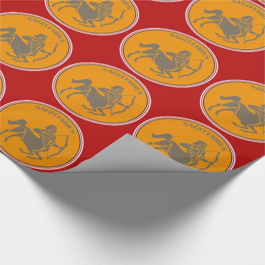 Sagittarius Wrapping Paper Cadeaupapier (Hoek)