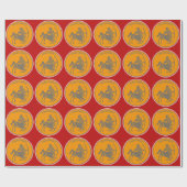 Sagittarius Wrapping Paper Cadeaupapier (Vlak)