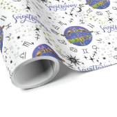 Sagittarius Wrapping Paper Cadeaupapier (Rol Hoek)