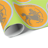 Sagittarius Wrapping Paper Cadeaupapier (Rol Hoek)
