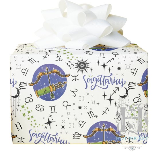 Sagittarius Wrapping Paper Cadeaupapier
