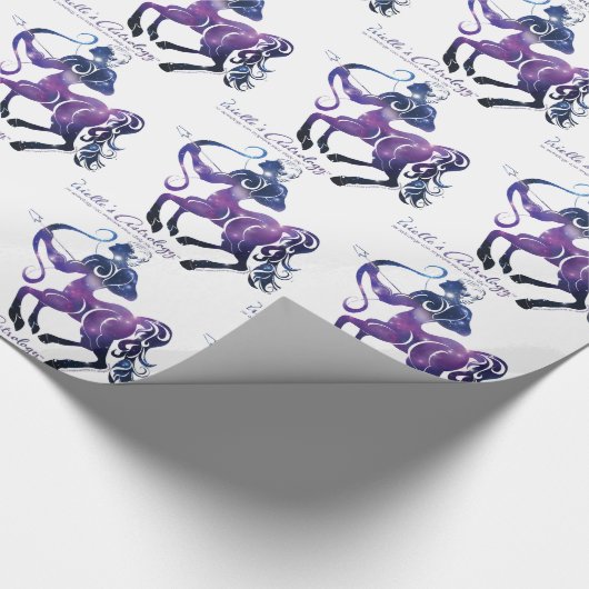 Sagittarius Wrapping Paper Cadeaupapier (Hoek)