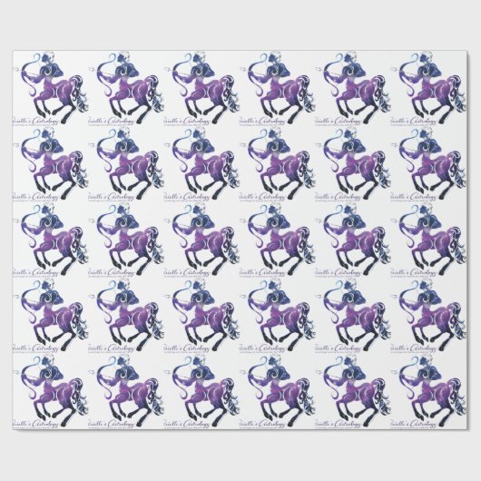 Sagittarius Wrapping Paper Cadeaupapier (Vlak)