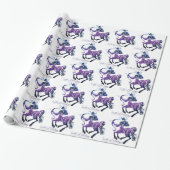 Sagittarius Wrapping Paper Cadeaupapier (Uitgerold)