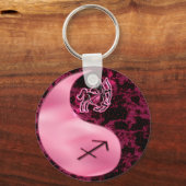 Sagittarius Yin Yang Sleutelhanger (Voorkant)