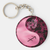 Sagittarius Yin Yang Sleutelhanger (Voorkant)