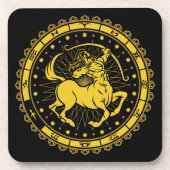 Sagittarius - Zodiabord - Symbool - Horoscope Bier Onderzetter (Voorkant)