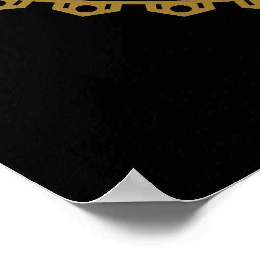 Sagittarius - Zodiabord - Symbool - Horoscope Poster (Hoek)