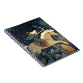 Sagittarius Zodiac Archer Notitieboek (Rechterzijde)